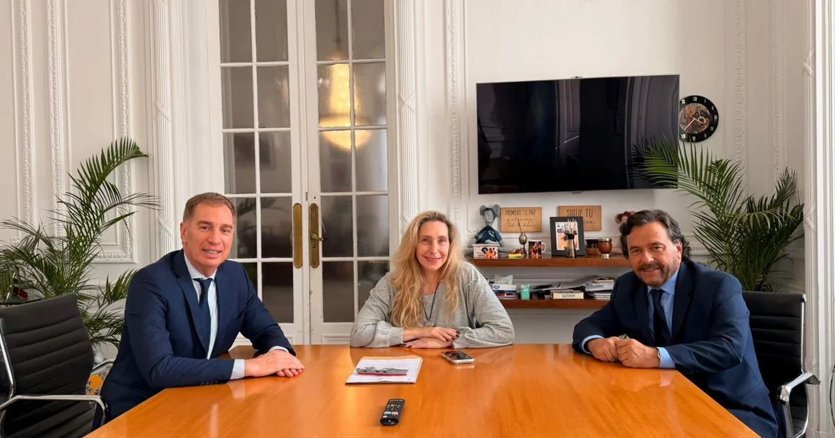 Reunión con el gobernador de Salta, Gustavo Sáenz