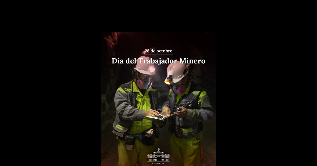 Foto oficial: Día del Trabajador Minero