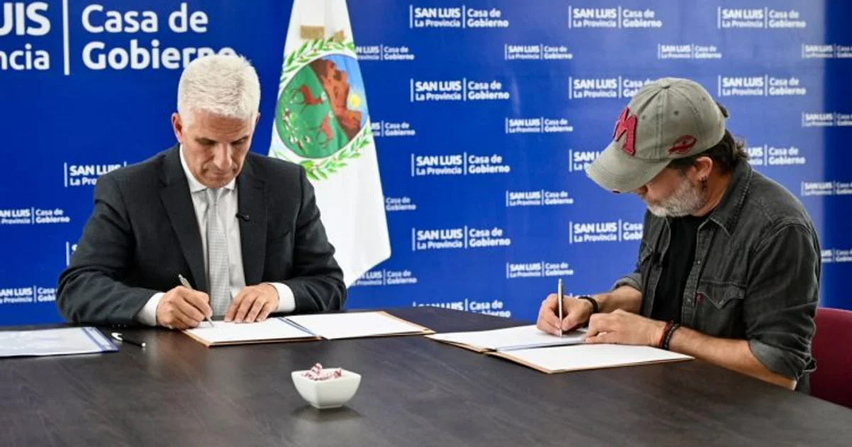 Foto oficial: Prevención de adicciones: la Provincia firmó un convenio con La Casa de la Cultura de la Calle