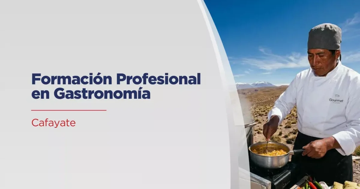 Official photo: Cafayate será sede de una nueva edición de la capacitación sobre “Cocina de Altura”