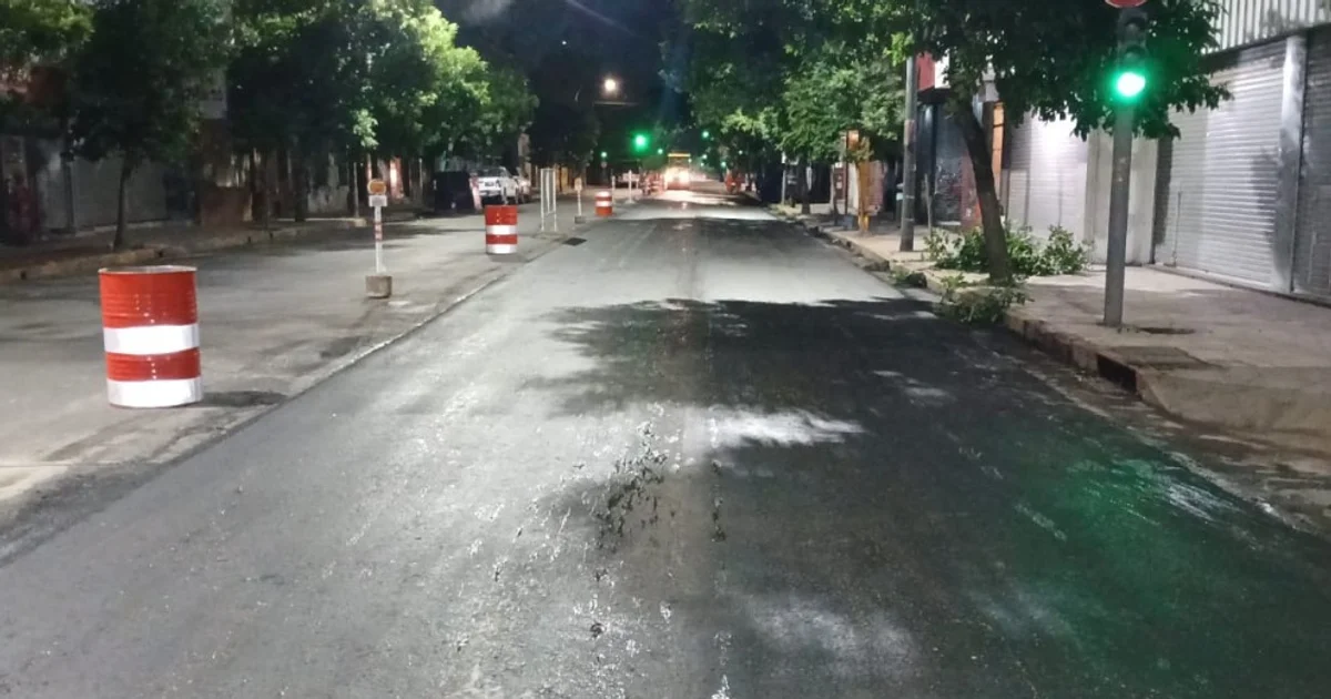 Official photo: Calle por Calle: comenzó la rehabilitación integral de Sarmiento y Humberto Primo