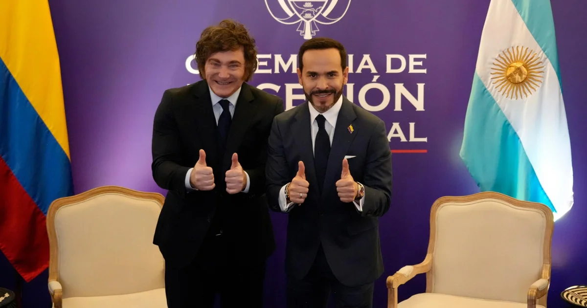 Javier Milei defendeu a gestão de Luis Caputo com uma frase contundente e disse que está "super" convencido de que será reeleito