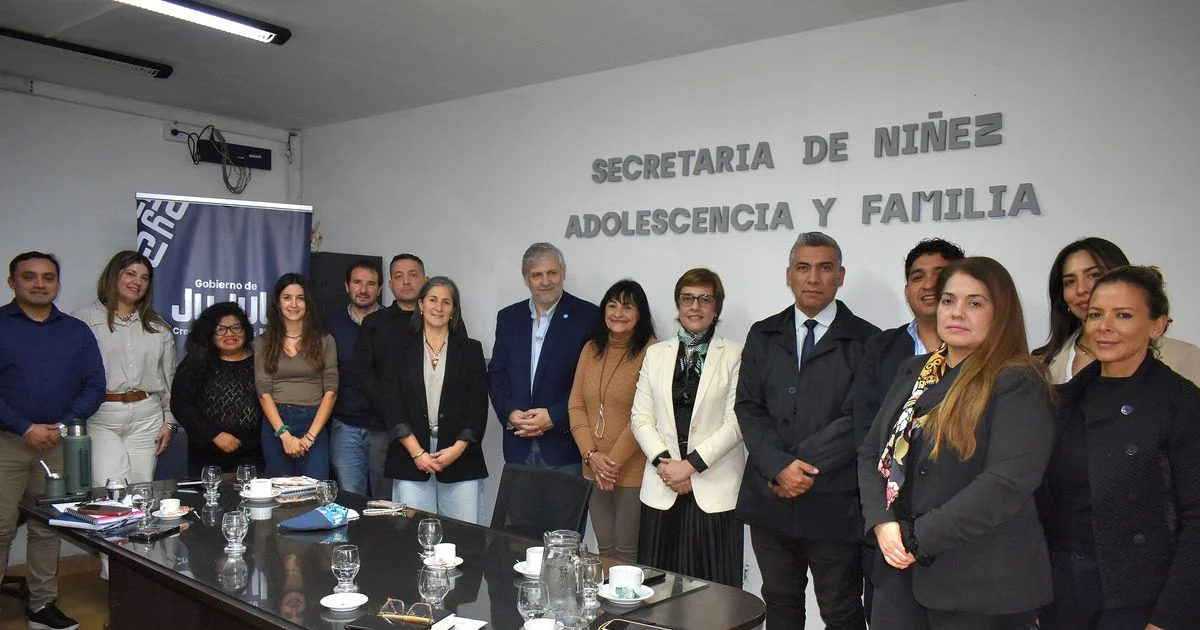 Official photo: Desarrollo Humano y UNICEF articulan acciones para el abordaje penal juvenil