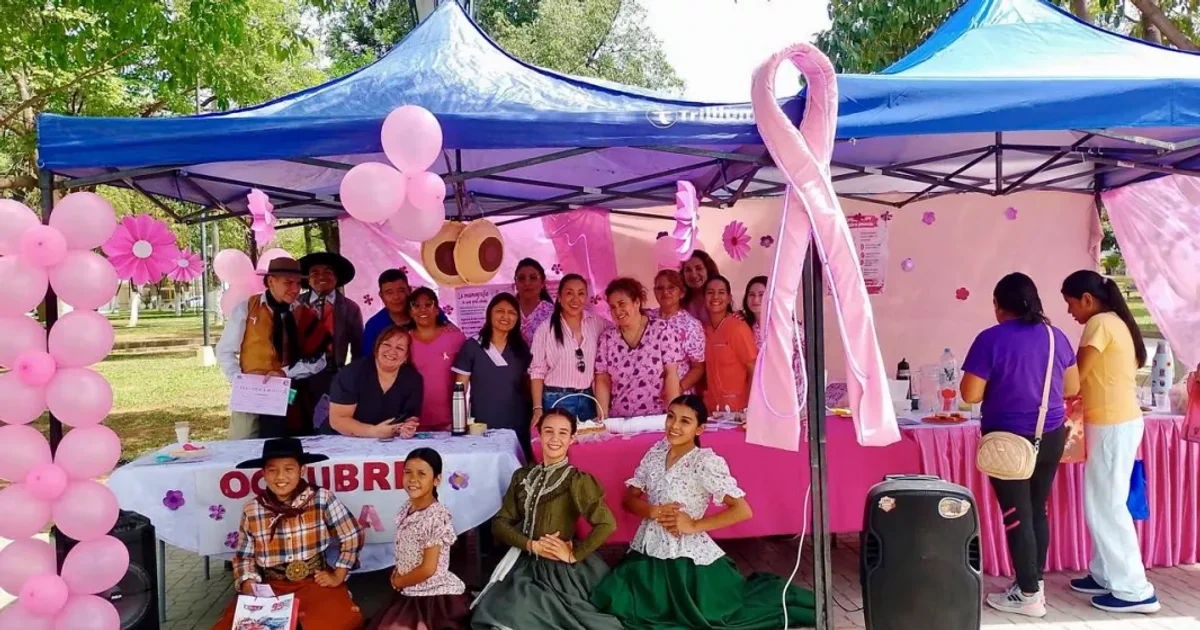 Official photo: Con acciones de prevención en toda la provincia finaliza la campaña Octubre Rosa