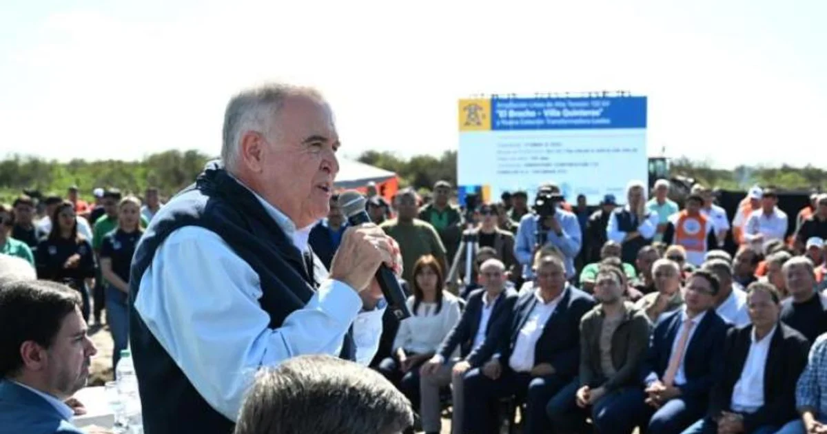 Foto oficial: Jaldo resaltó la inversión en obras públicas y la reactivación de proyectos