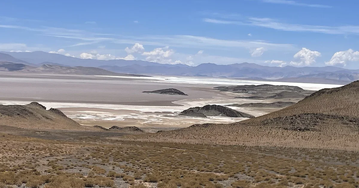 Photo: Salar del Hombre Muerto from SW