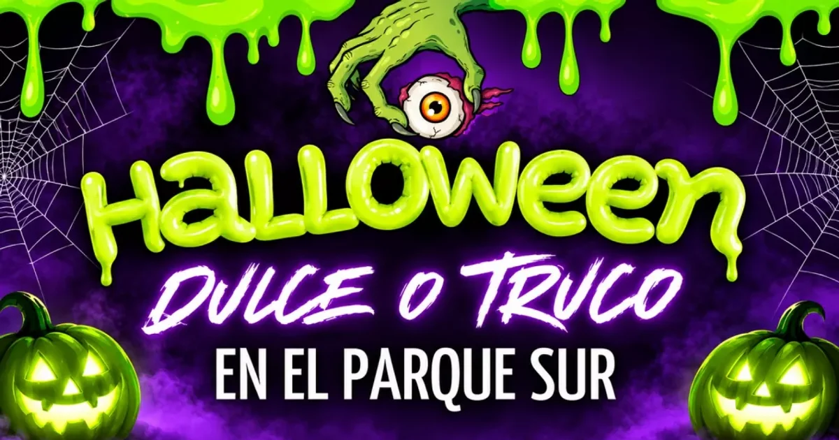 Foto oficial: Halloween en el Parque Sur: tarde de juegos, diversión y sustos