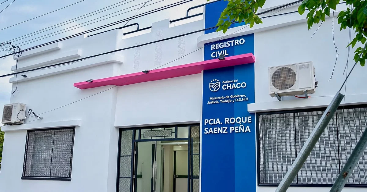 Foto oficial: EL REGISTRO CIVIL DE SÁENZ PEÑA LUCE RENOVADO CON MÁS TECNOLOGÍA Y MEJORES SERVICIOS