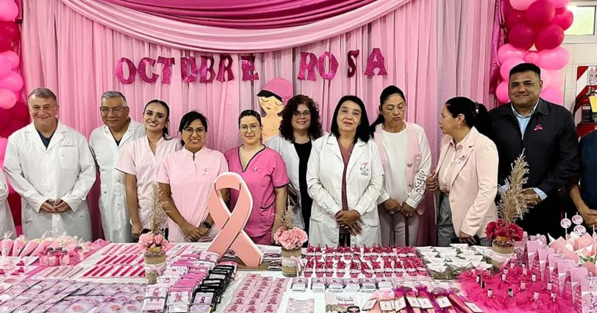 Foto oficial: Aguilares: Campaña de prevención del cáncer de mama