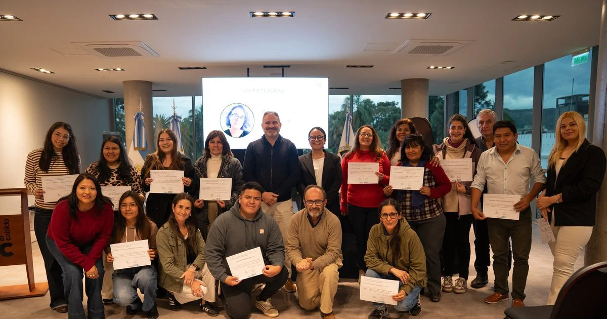 Official photo: CapTur cerró dos talleres de gestión turística con entrega de certificados