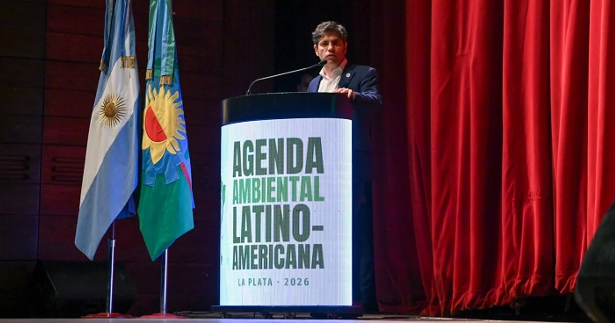 Foto oficial: Kicillof participó de la 2° edición de la Agenda Ambiental Latinoamericana