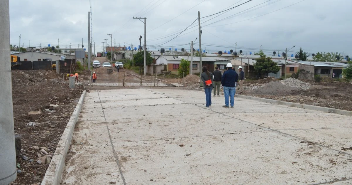 Alto Comedero: avanzan las obras del puente-alcantarilla en avenida Fray Sargenti
