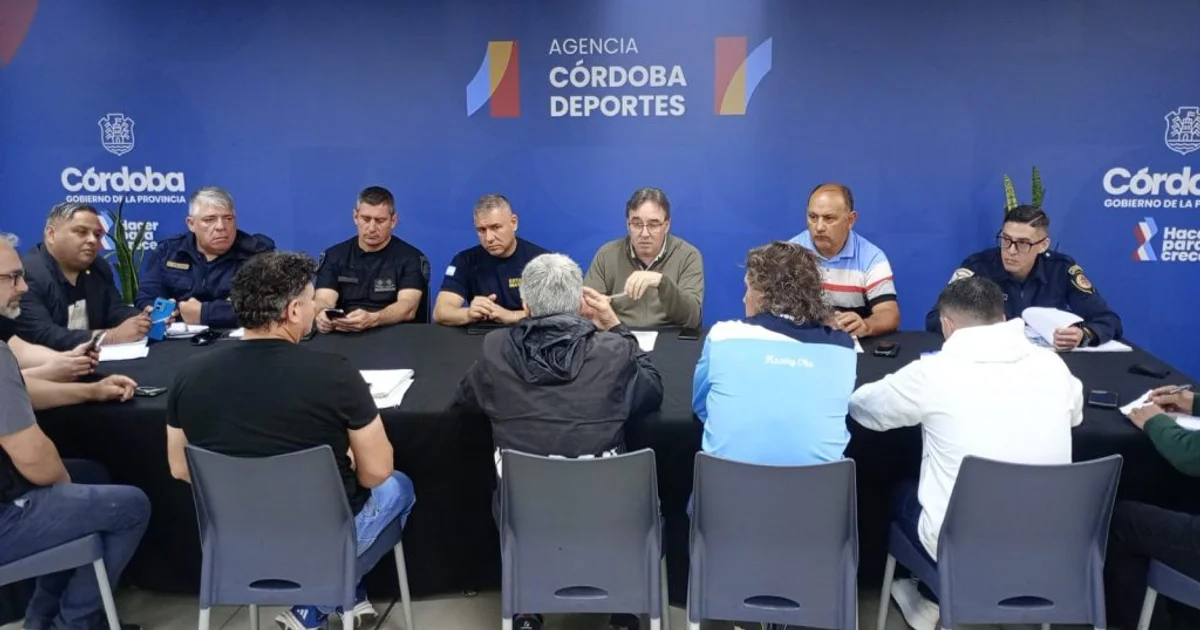 Foto oficial: Cosedepro definió los operativos para los encuentros futbolísticos del fin de semana