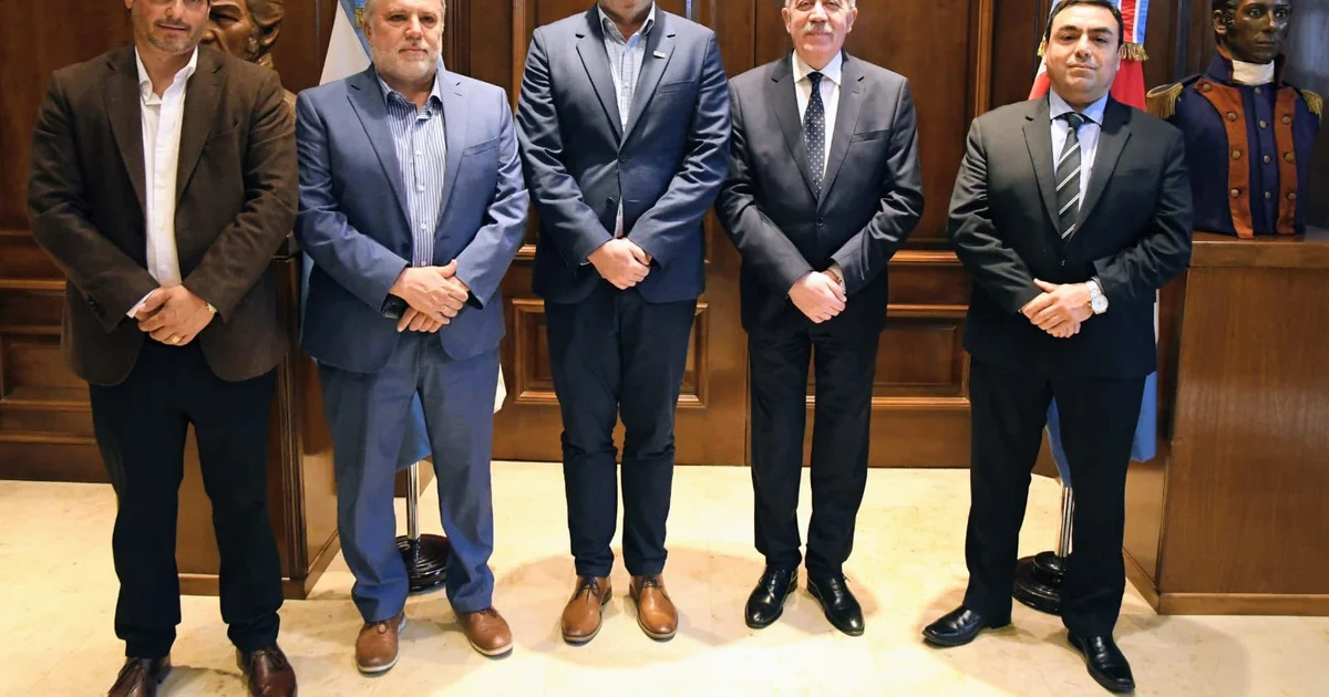 El Gobernador Elías Suárez recibió al presidente de la Federación Farmacéutica Argentina