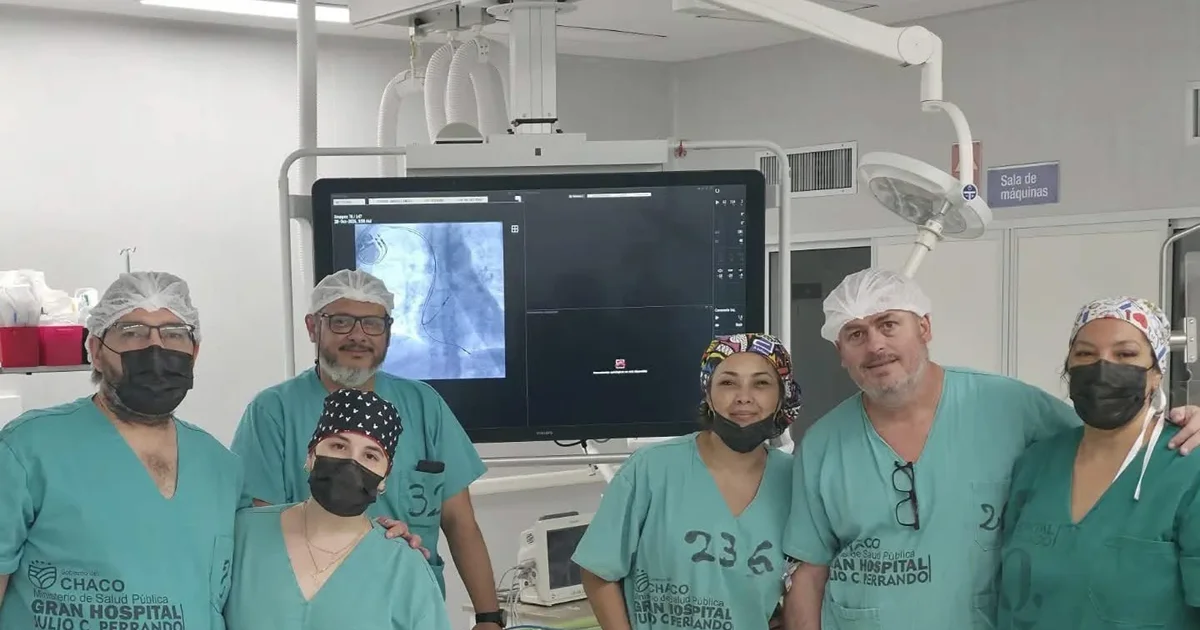 Official photo: INNOVACIÓN MÉDICA: EL HOSPITAL PERRANDO FORTALECE SUS PROCEDIMIENTOS CARDIOVASCULARES