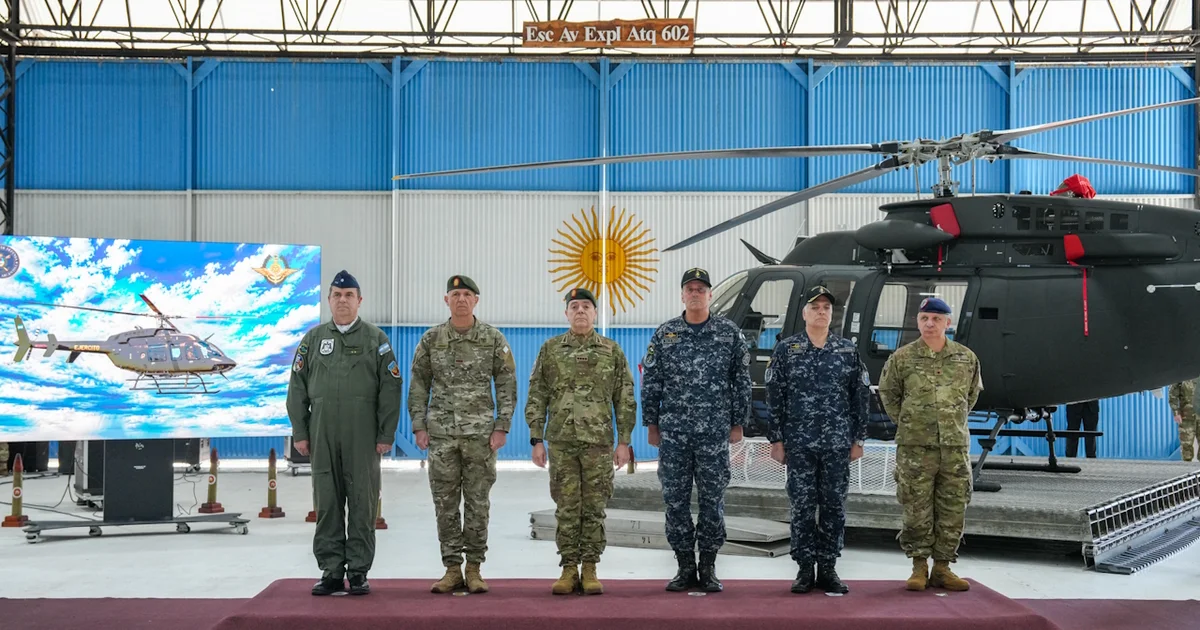Argentina completó la incorporación de seis nuevos helicópteros livianos para las Fuerzas Armadas
