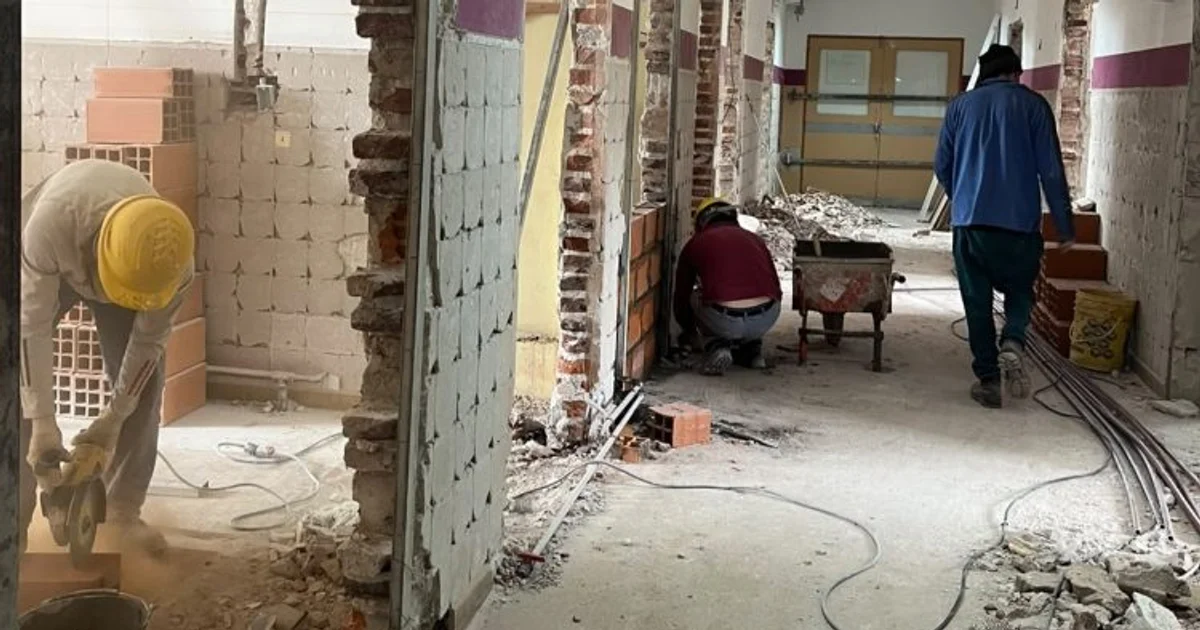 Official photo: El Policlínico de Villa Mercedes muestra más espacios renovados y continúan las obras