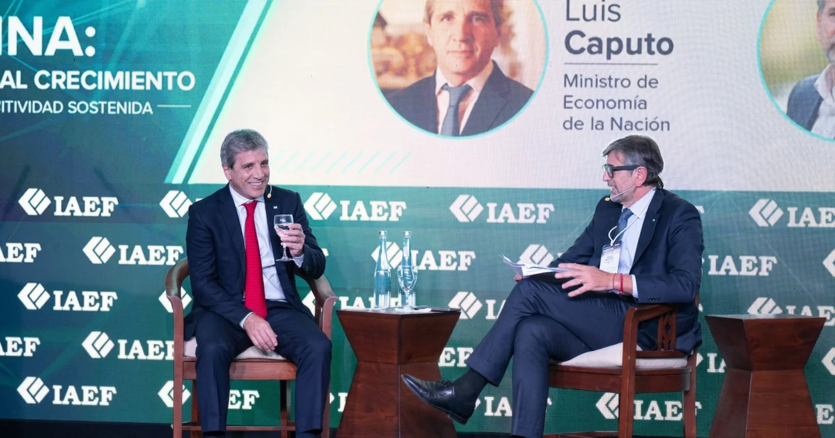 Luis Caputo met with US Treasury officials, the IDB, and the World Bank in search of financing