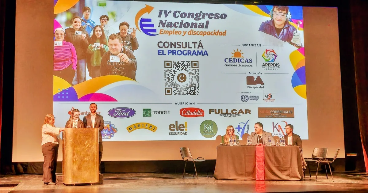 Foto oficial: Rio Negro participó del IV Congreso Nacional de Empleo y Discapacidad | Gobierno de Río Negro