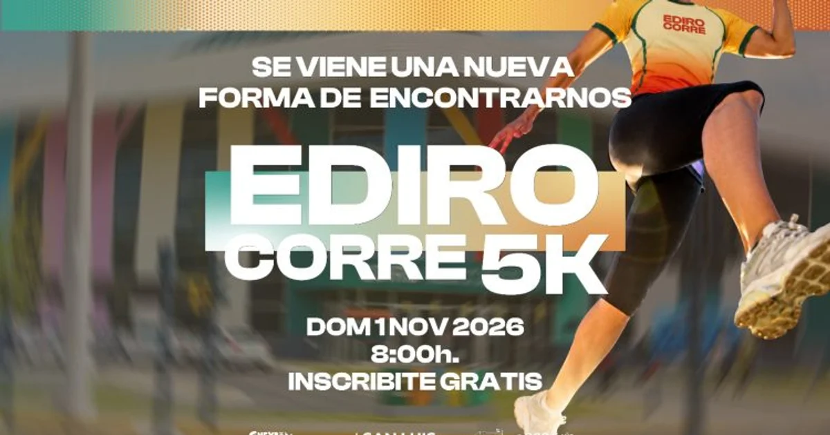 Foto oficial: Abrieron las inscripciones para la carrera de 5K del próximo domingo