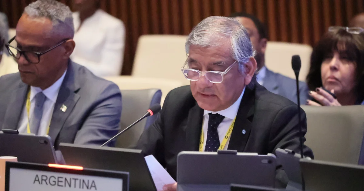 Argentina participates in the 63rd Board of Directors of the Pan American Health Organization
