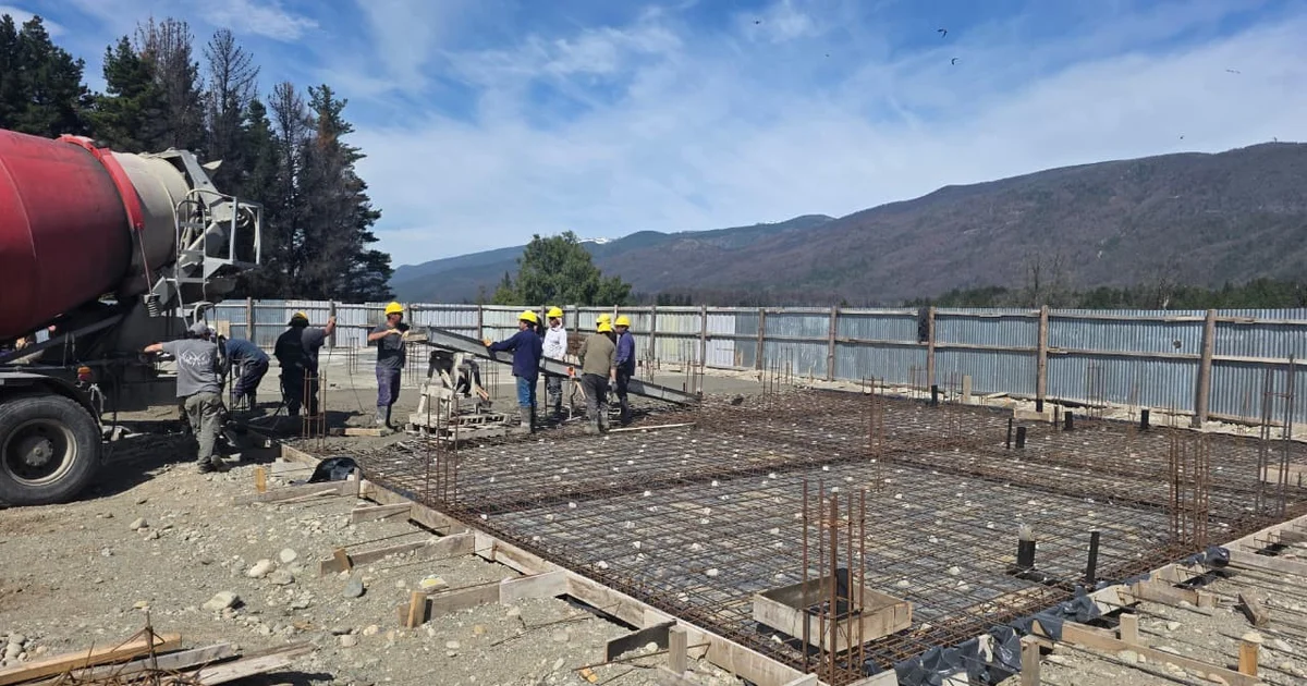 Foto oficial: El nuevo Centro de Salud de Mallín Ahogado ya regista un 30% de avance | Gobierno de Río Negro